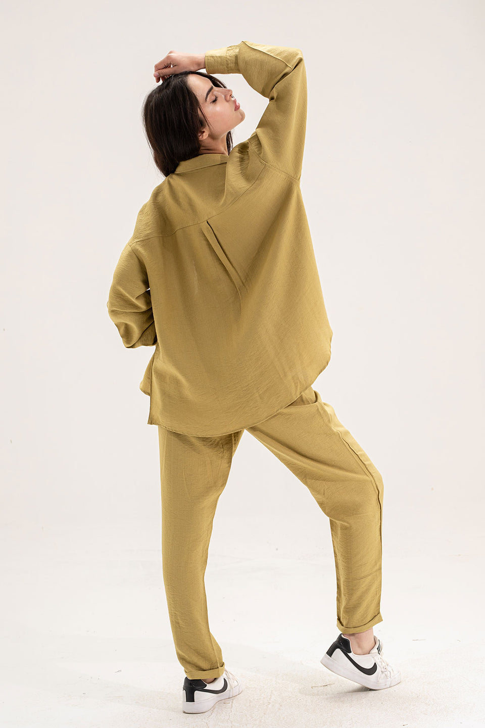 Lime Linen Comfort Set