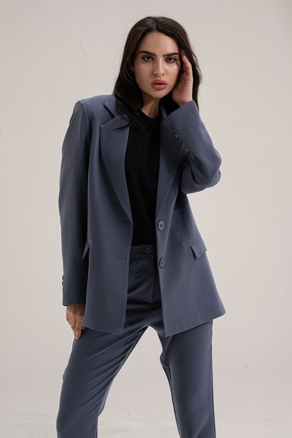 Blue Modern Fit Formal Blazer