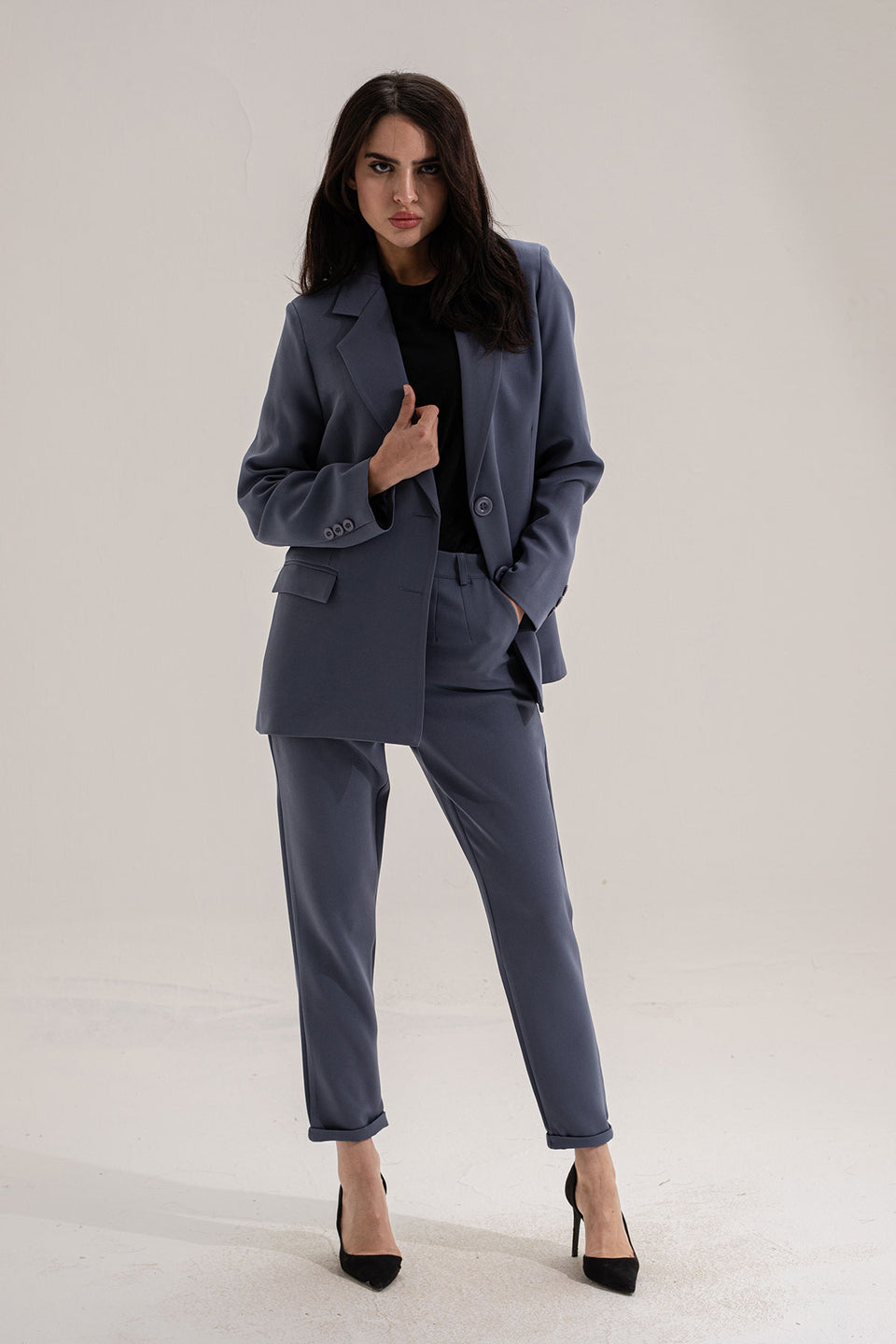 Blue Modern Fit Formal Blazer