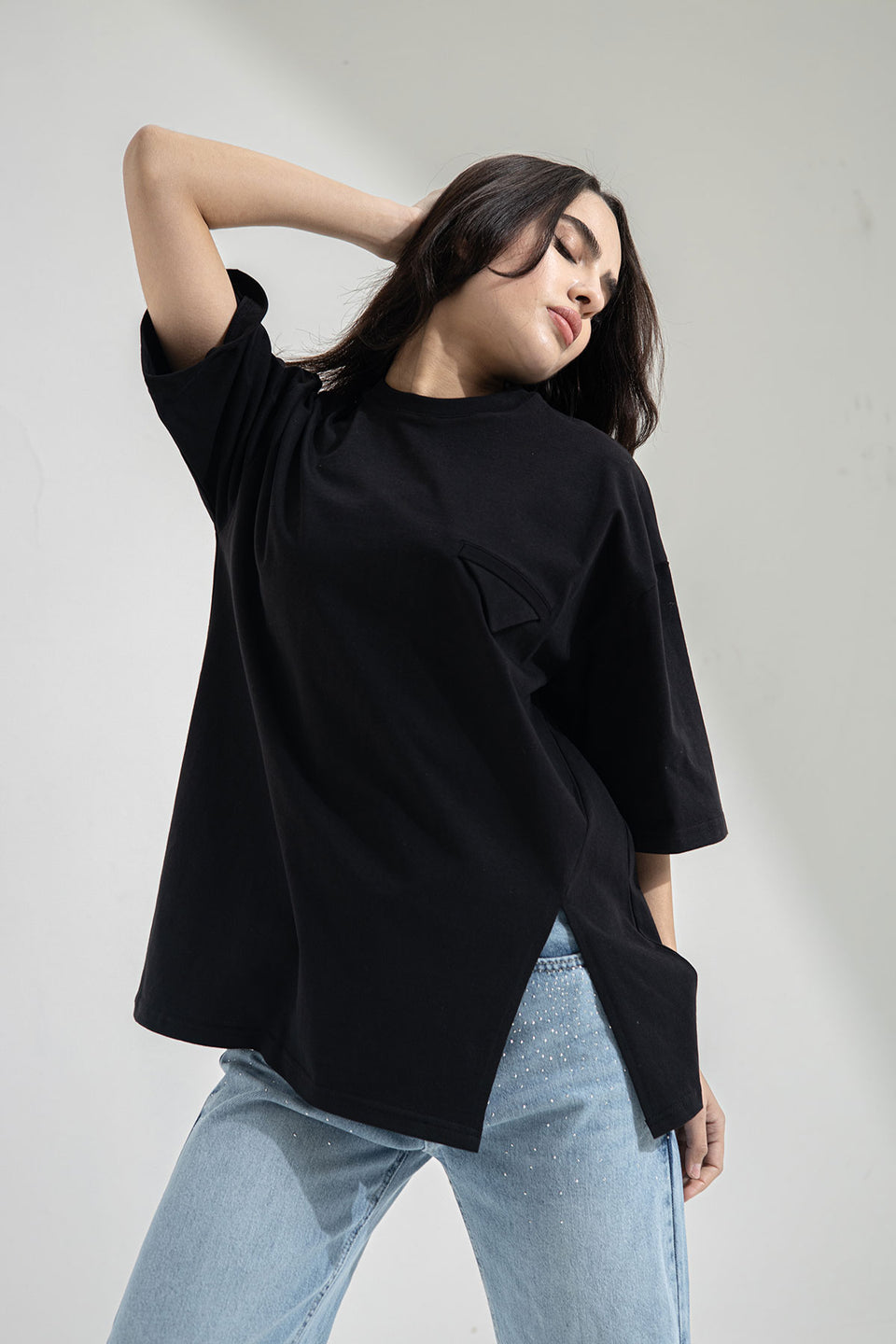 Black Oversize T-shirt