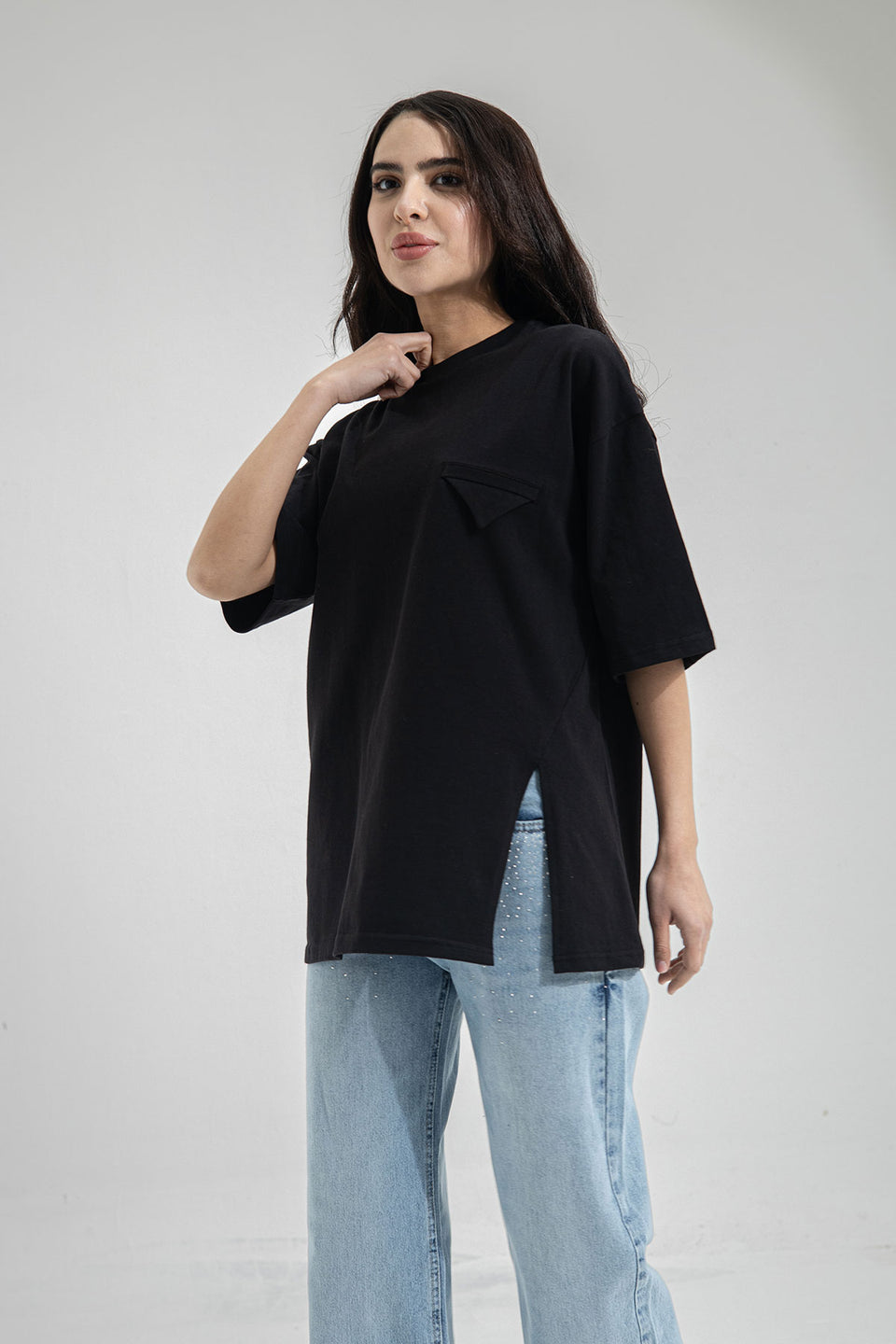 Black Oversize T-shirt