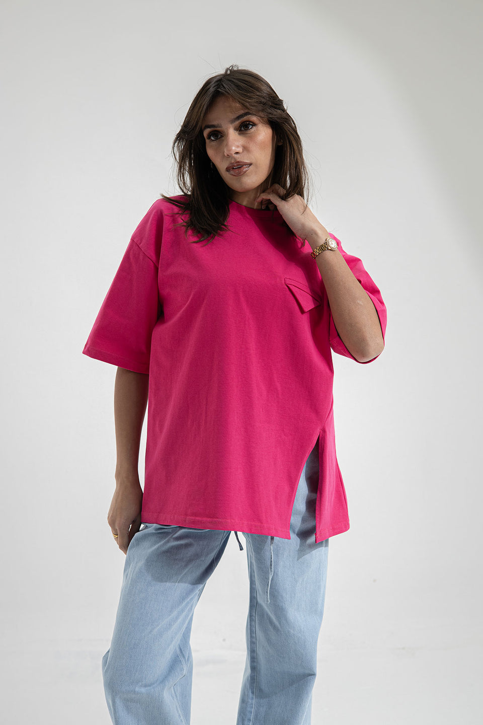 Pink Oversize T-shirt