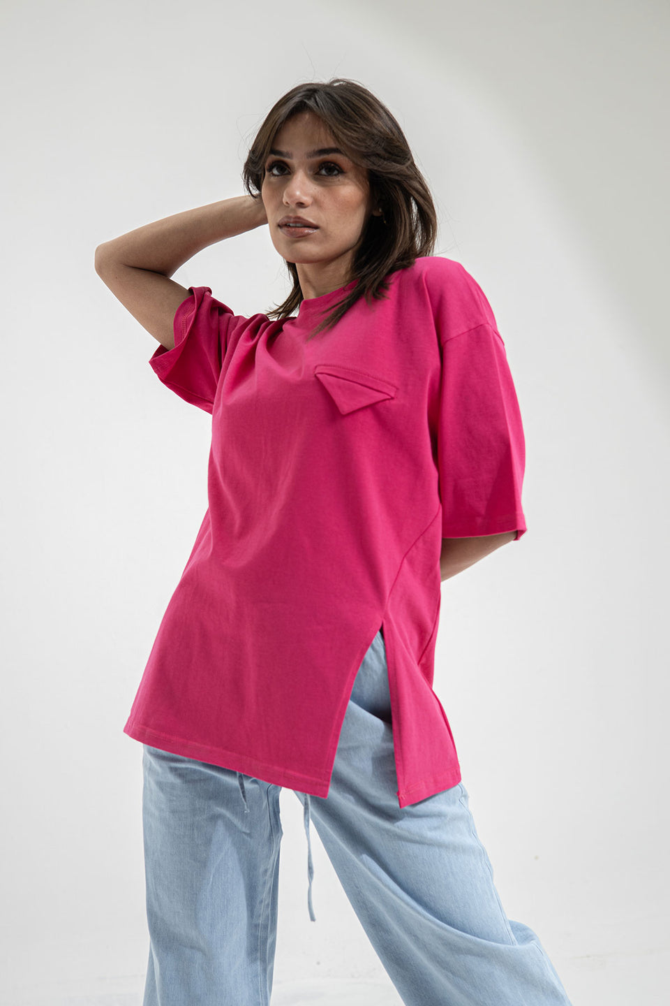 Pink Oversize T-shirt