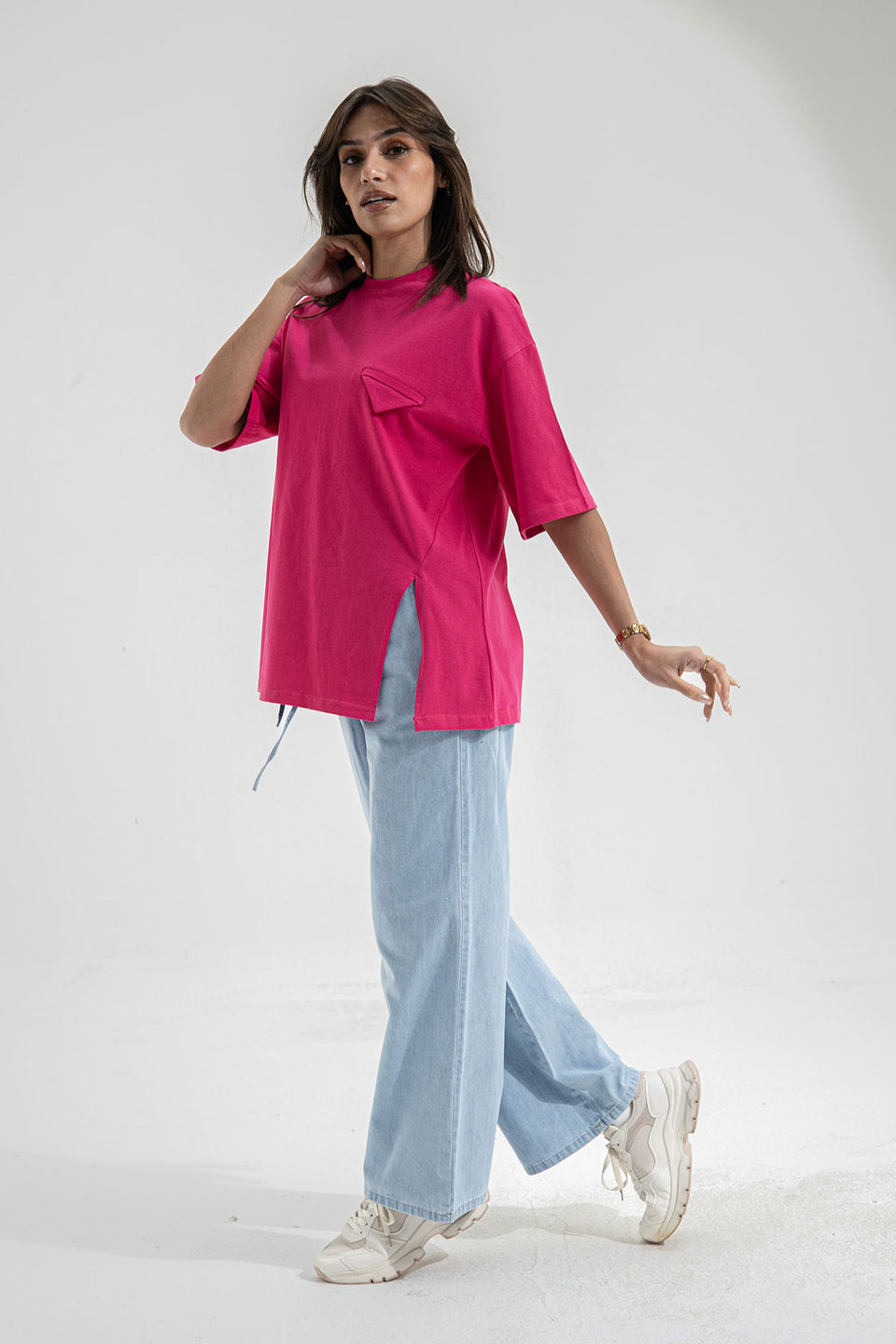 Pink Oversize T-shirt