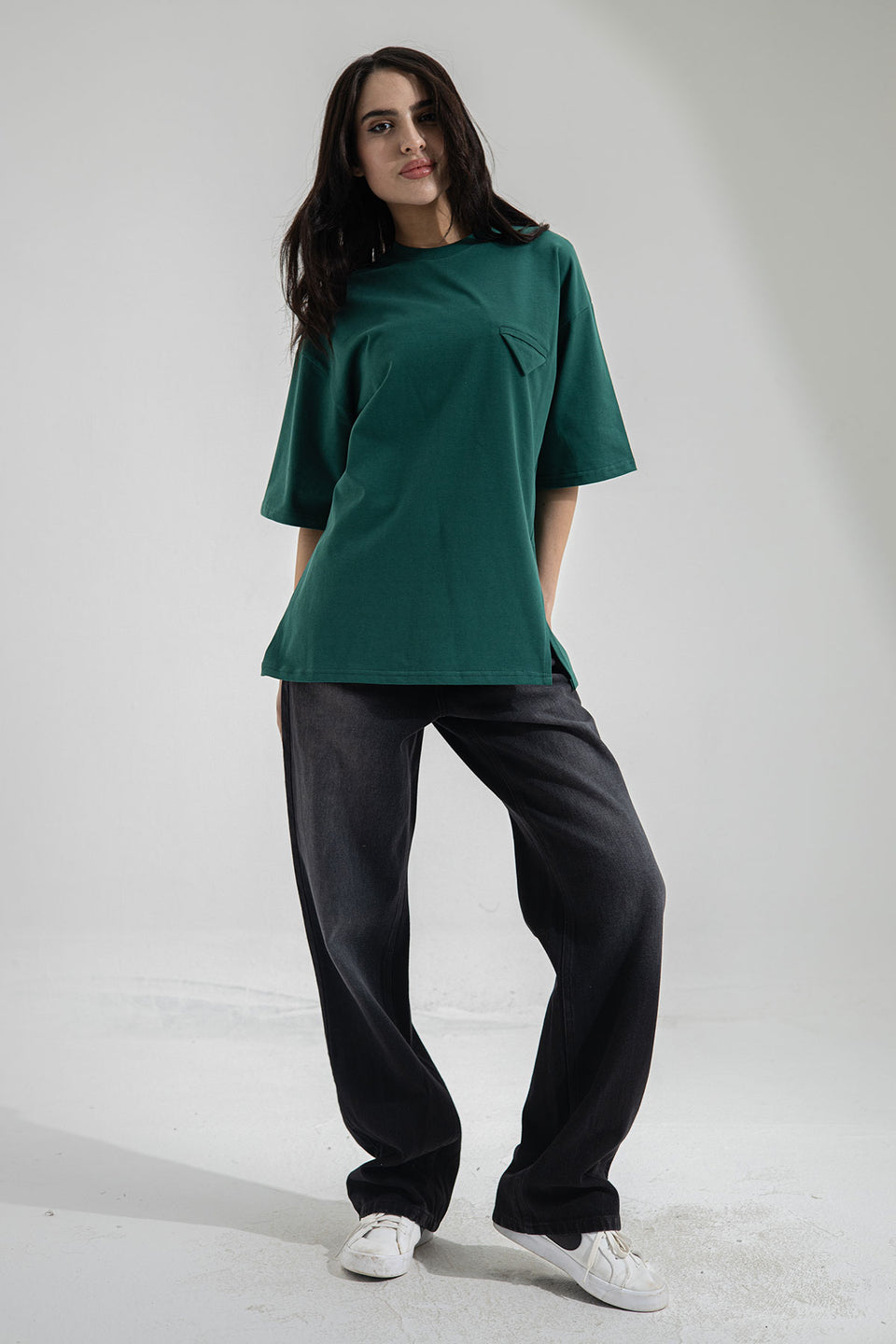 Turquoise Oversize T-shirt