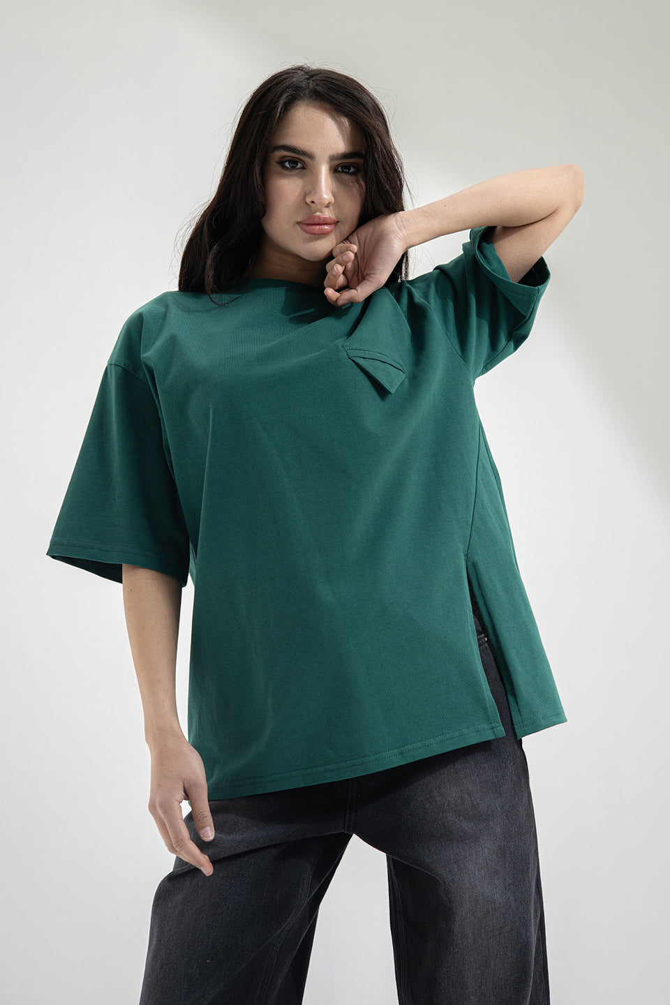 Turquoise Oversize T-shirt