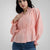 Pink Wrap Tied Blouse