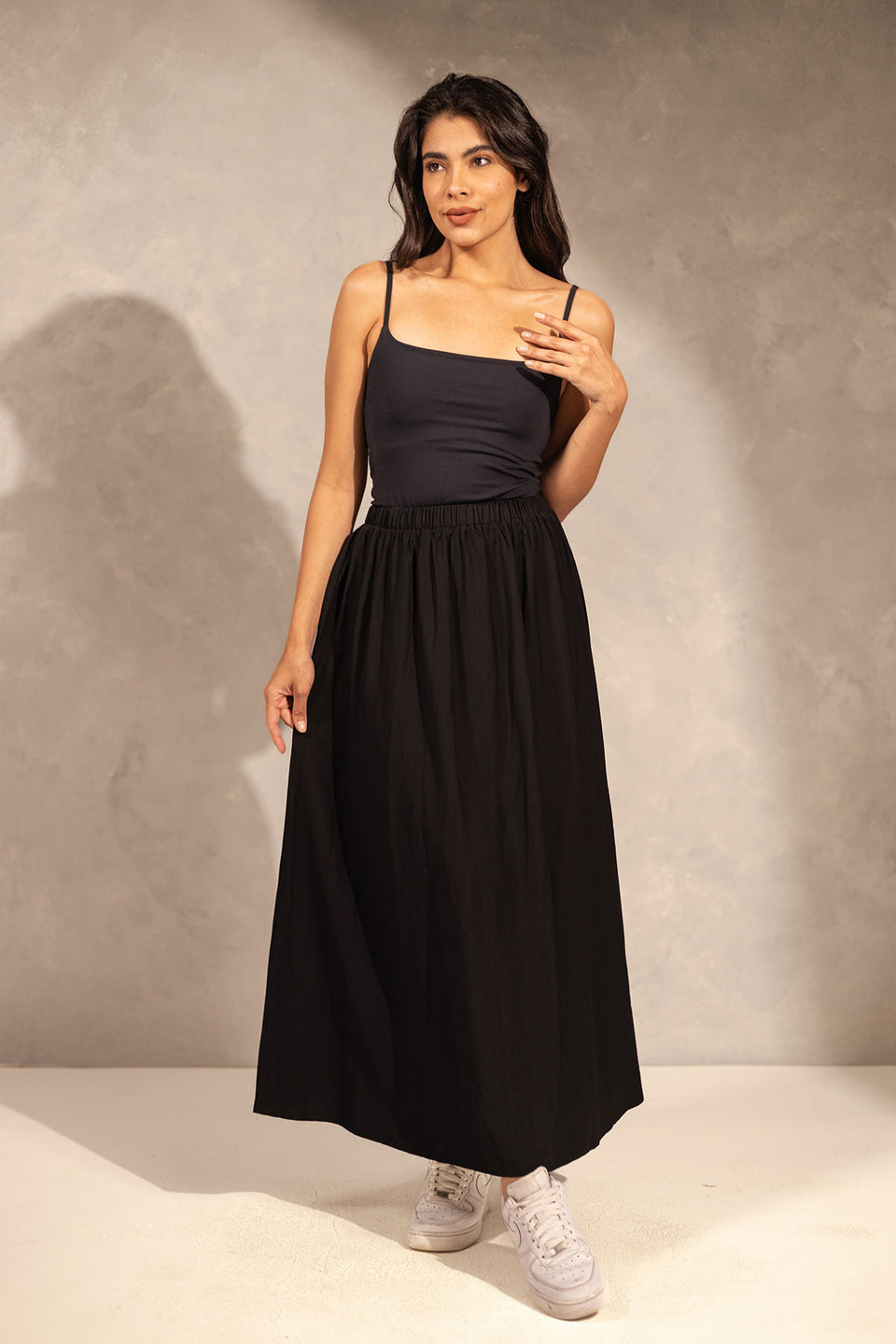 Black Comfy Skirt