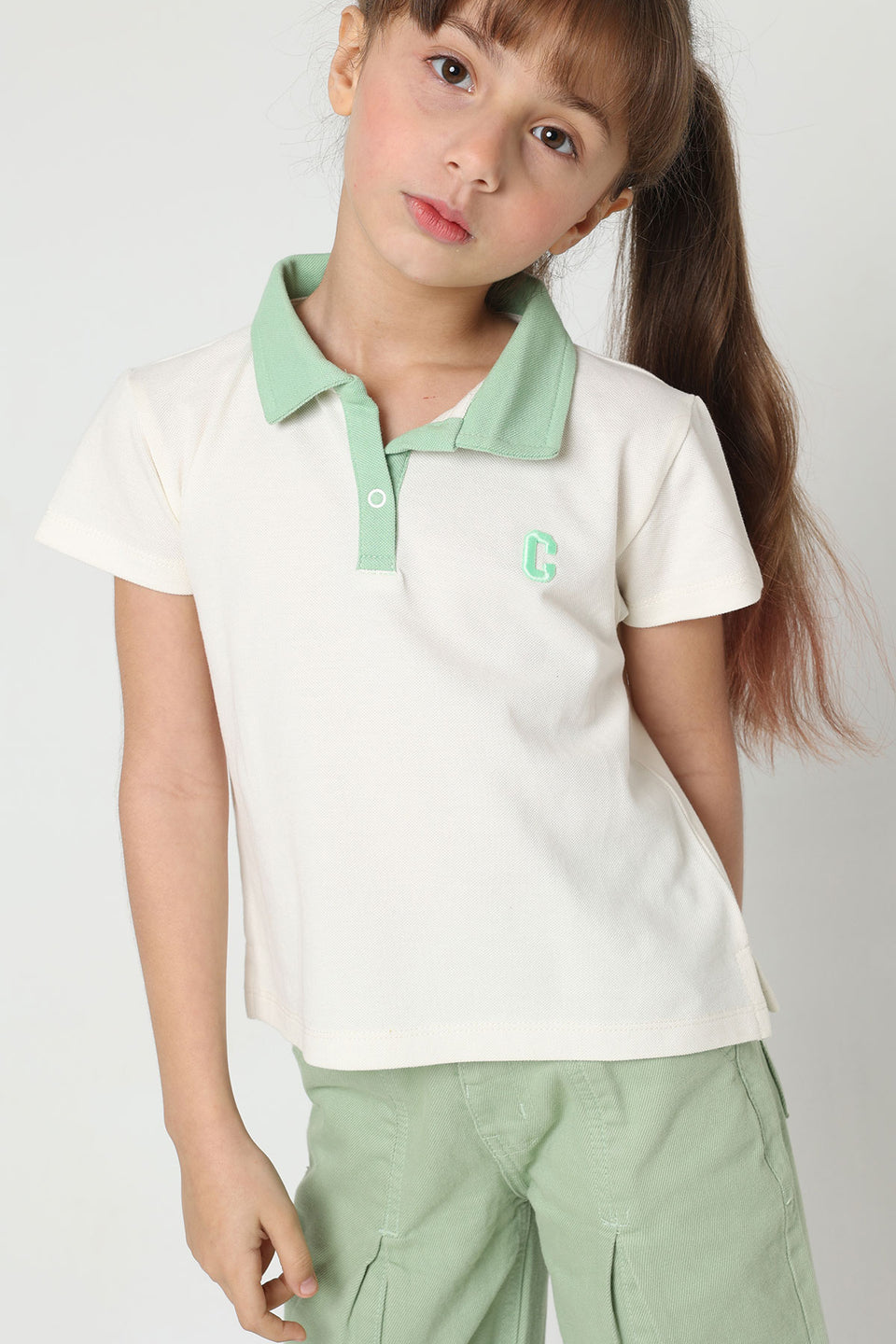 Mint Kids Shirts 3-7 Years For Girls