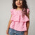 Pink Kids Blouse 3-7 Years For Girls