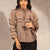 Coffe Ruffles Blouse