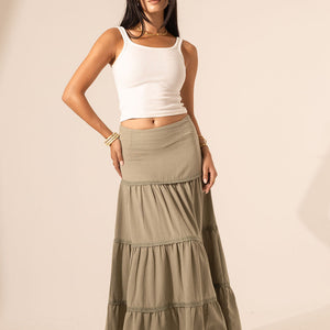 Mint Comfort Summer Skirt