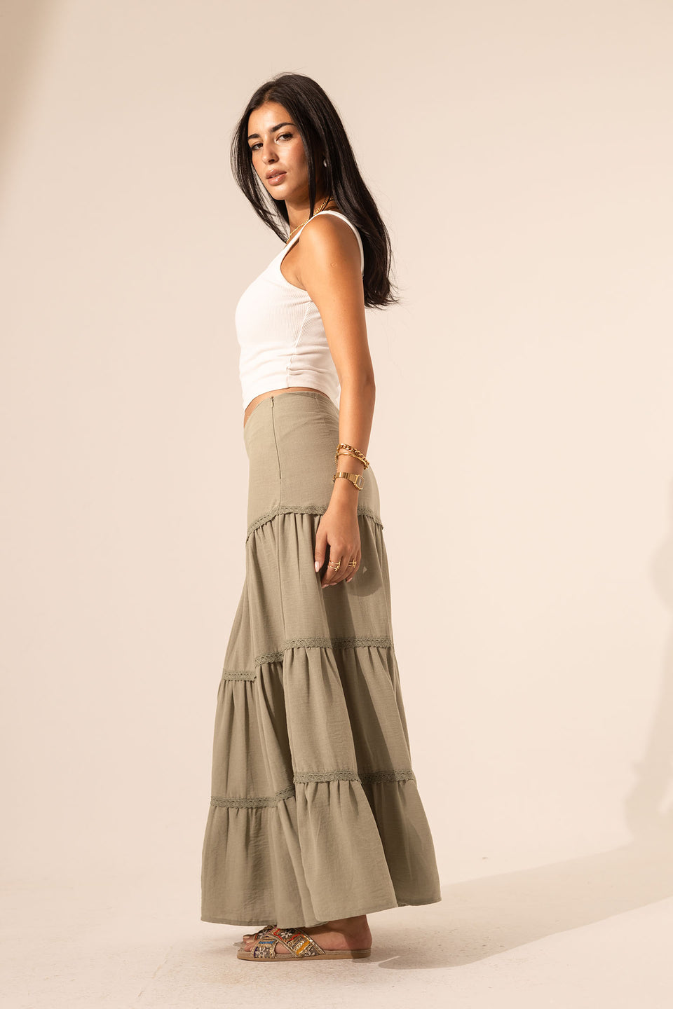 Mint Comfort Summer Skirt