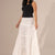 White Comfort Summer Skirt
