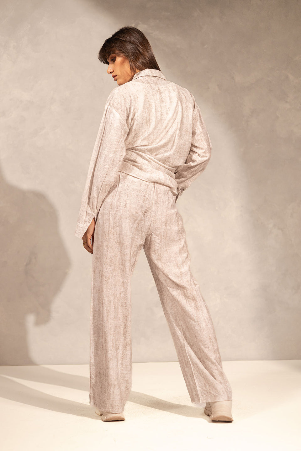 OffWhite Summer Shades Linen Set