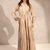 Beige Summer Shades Linen Dress