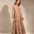 Coffe Summer Shades Linen Dress