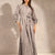 Grey Summer Shades Linen Dress