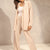 Beige Oversize Comfort Linen Set
