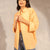 Orange Comfort Linen Shirt