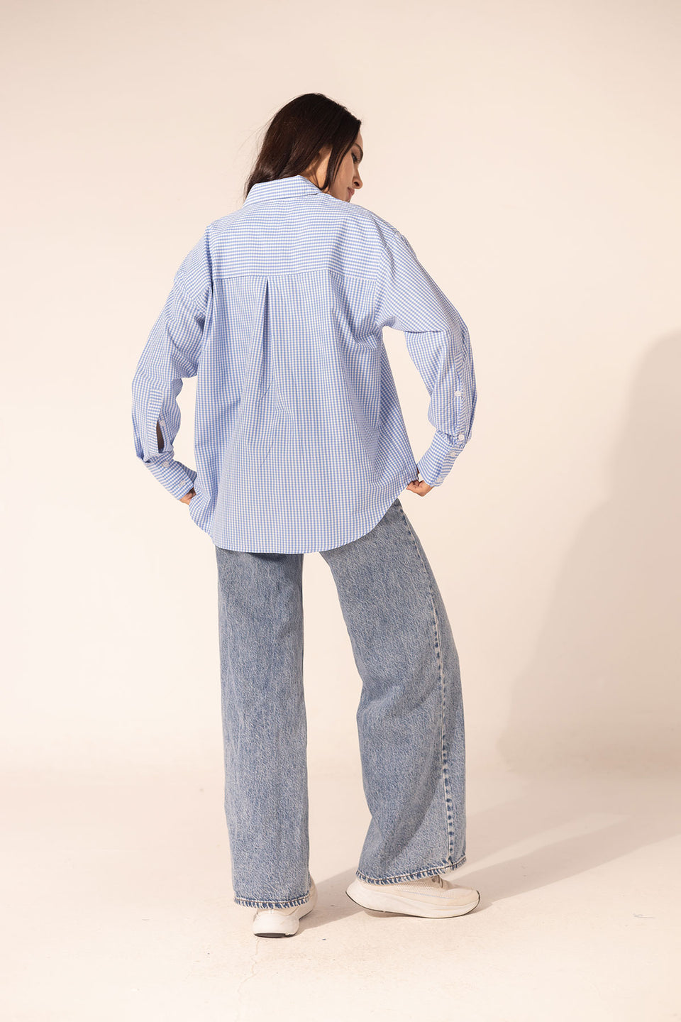 Blue Checkers Long Sleeves Shirt