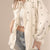 Beige Embroidered Blouse