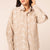 Coffe Embroidered Shirt