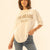 White Printed Oversize T-Shirt