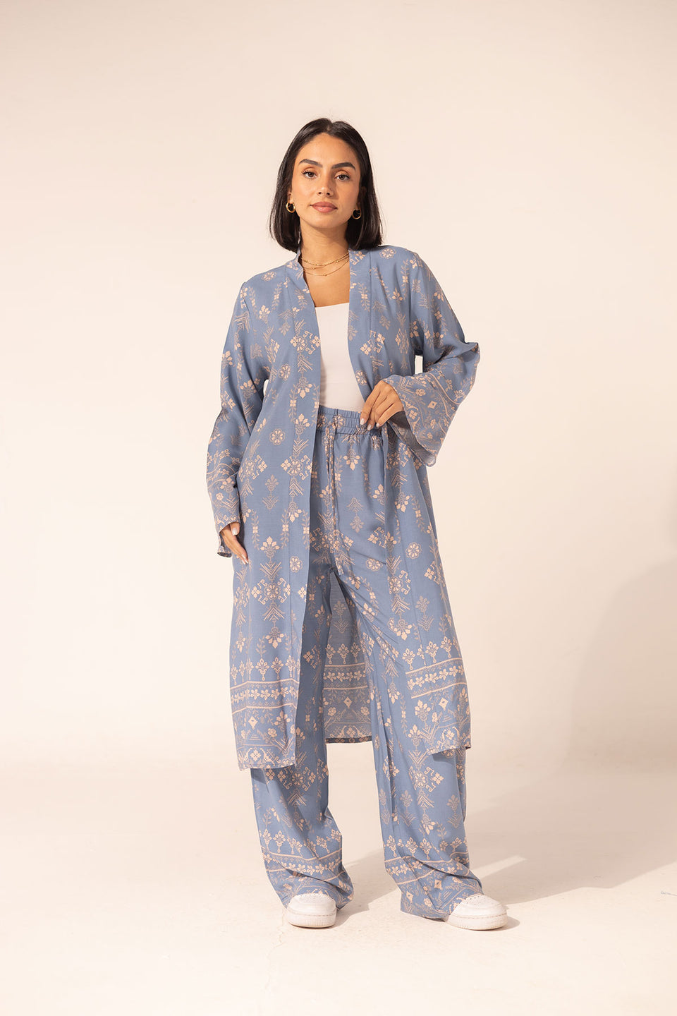 Blue Summer Patterned Set
