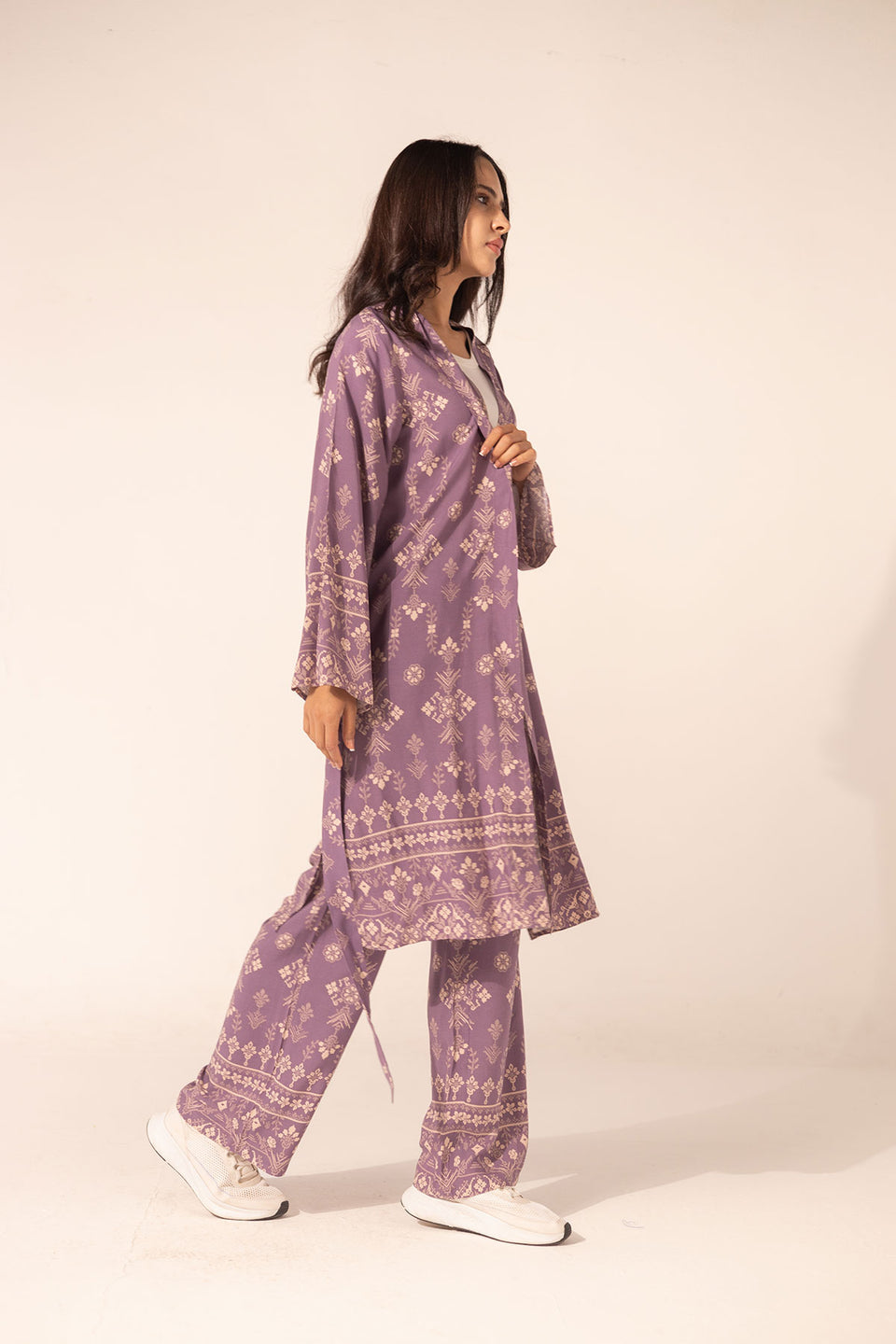 Purple Summer Patterned Set