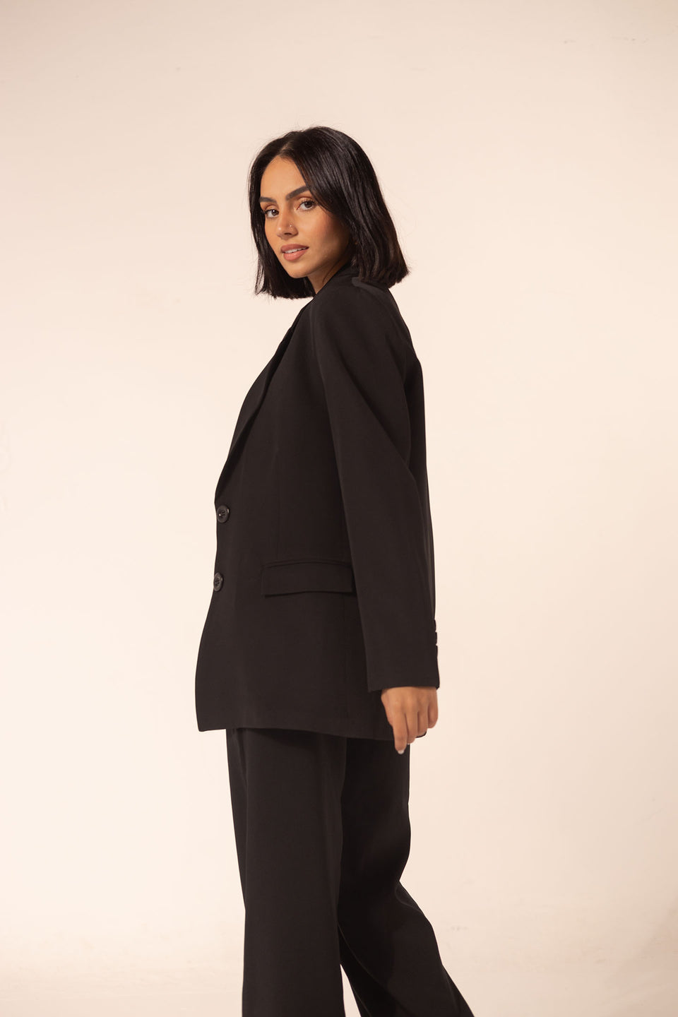 Black Premium TR Tailored Blazer
