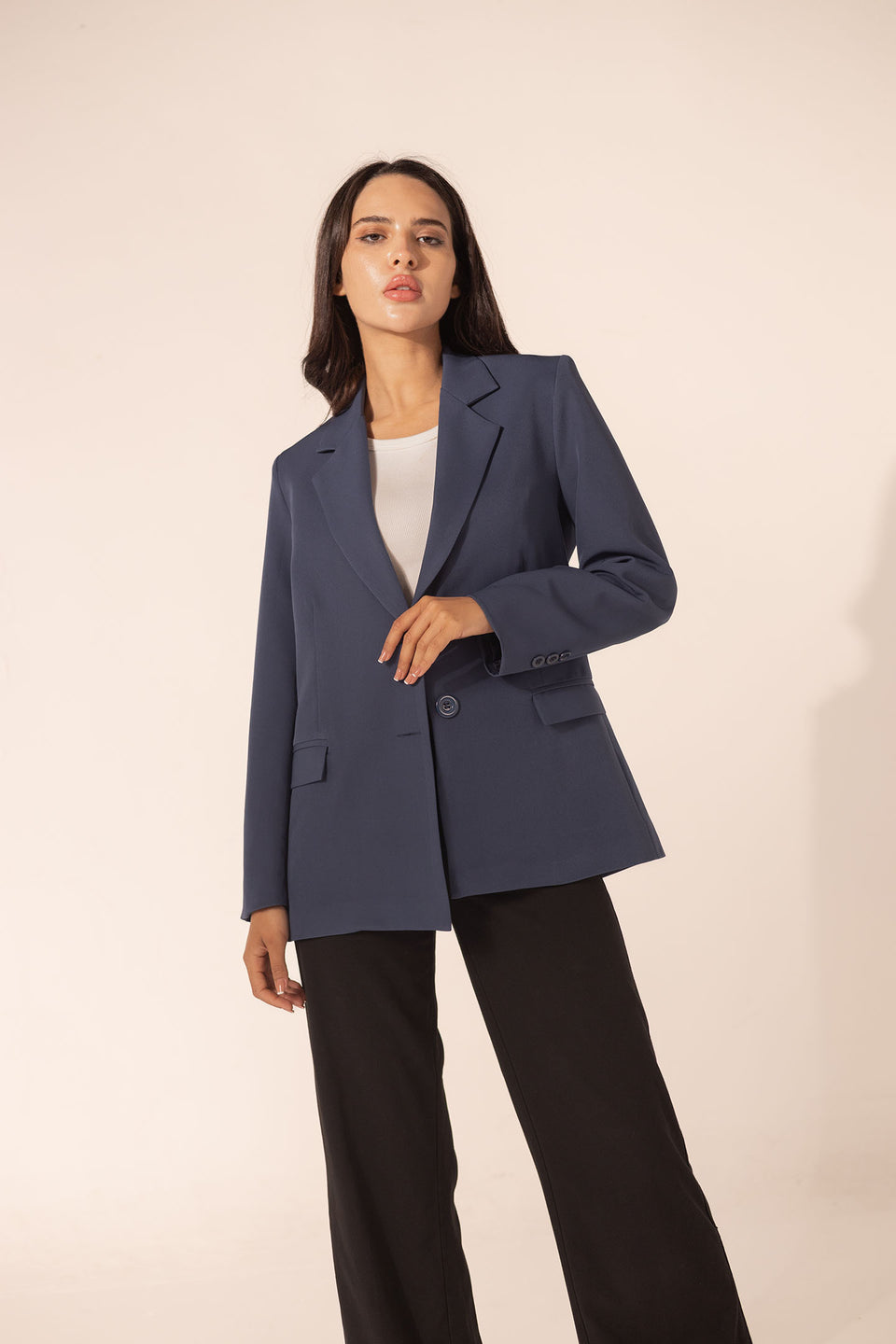 Navy Premium TR Tailored Blazer