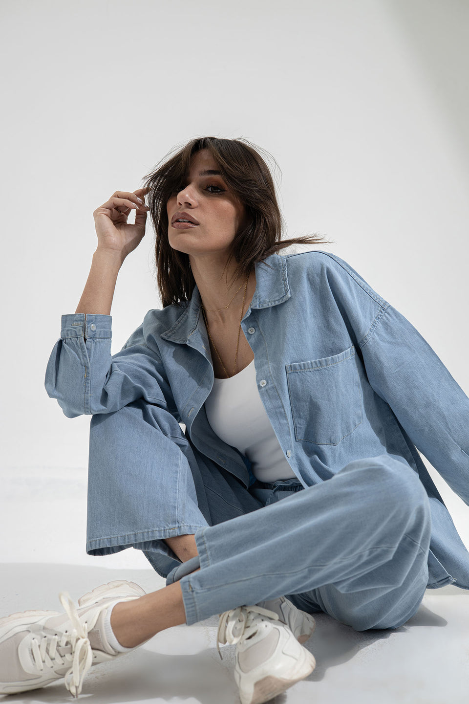 Blue Summer Denim Set