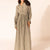 Olive Patterned Wrap Summer Dress