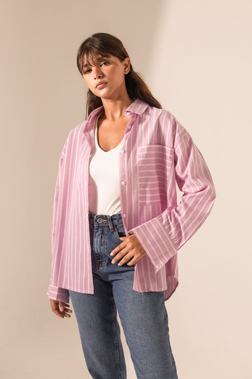 Rose Striped Long Sleeves