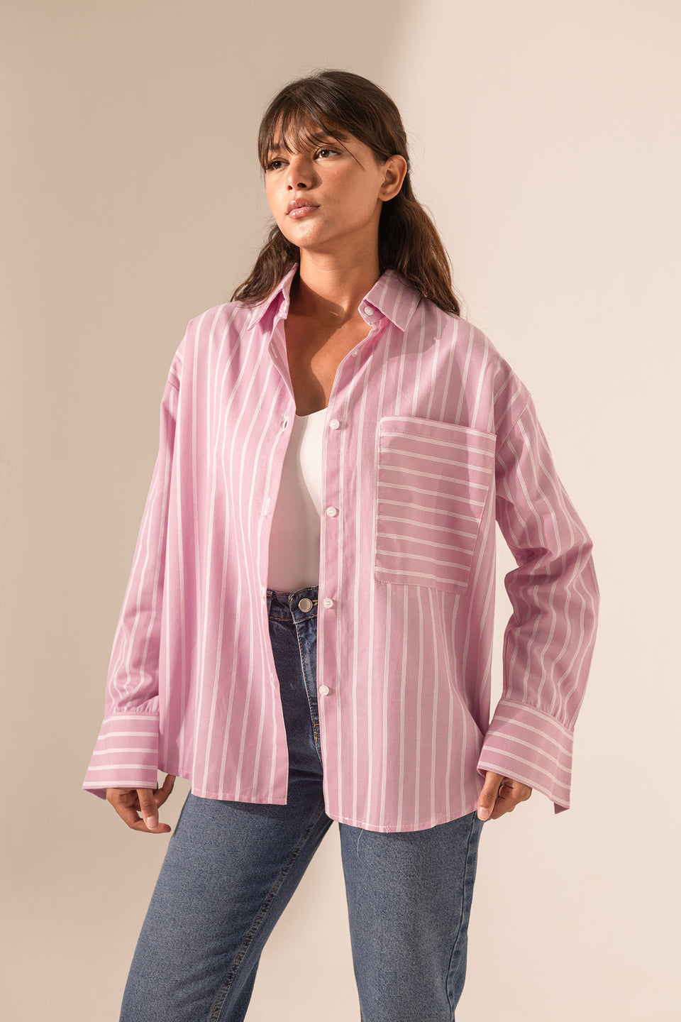 Rose Striped Long Sleeves