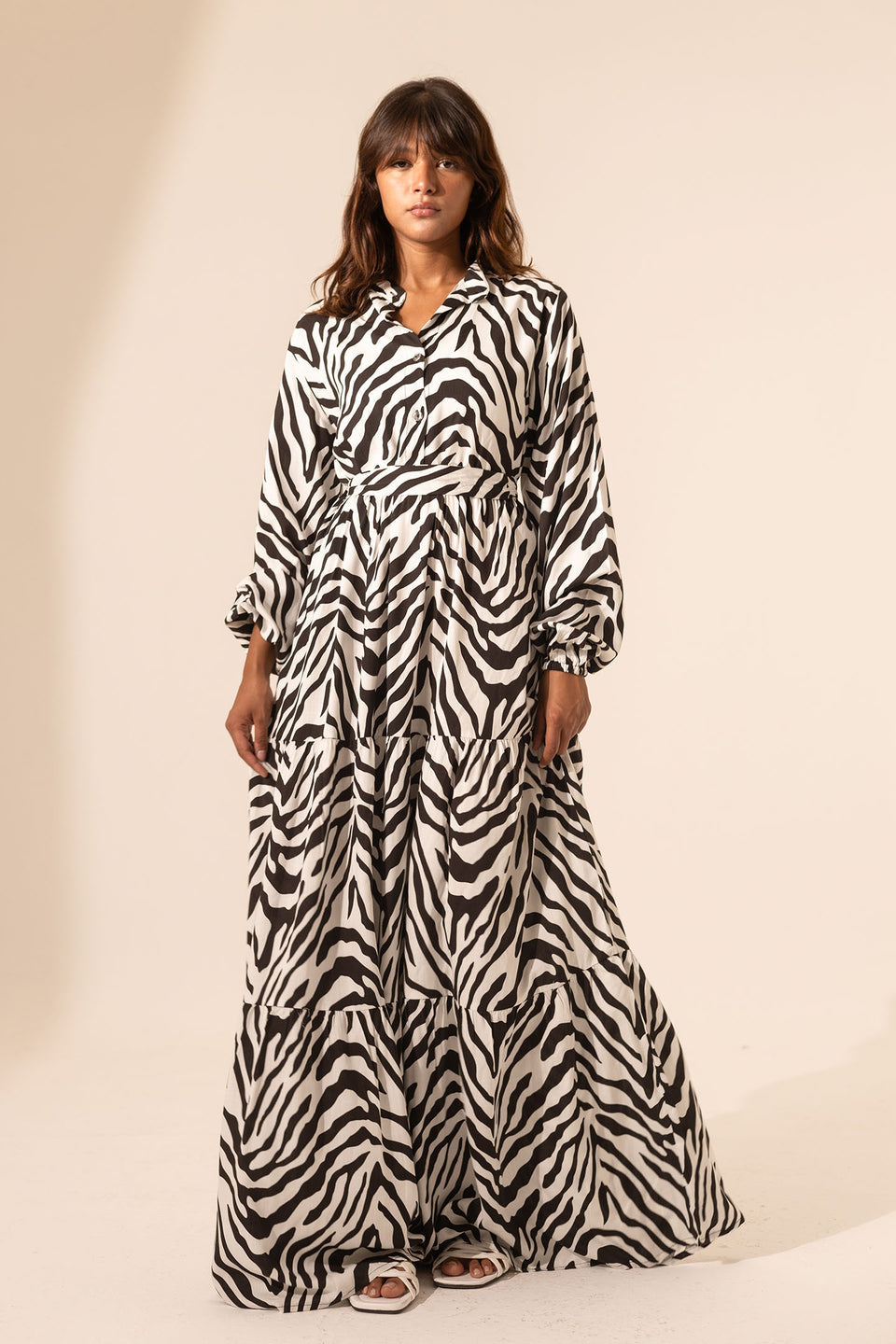 Black Zebra Summer Dress