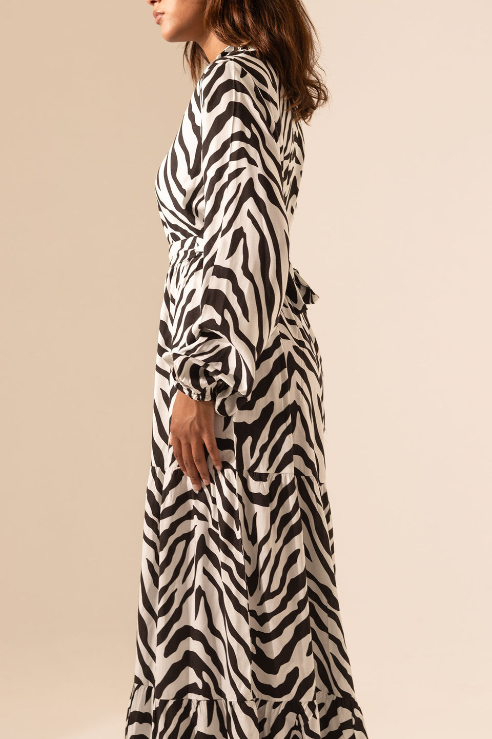 Black Zebra Summer Dress