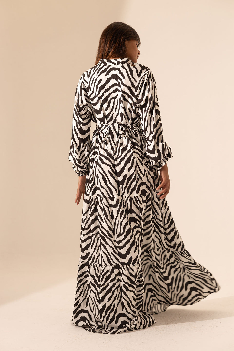 Black Zebra Summer Dress