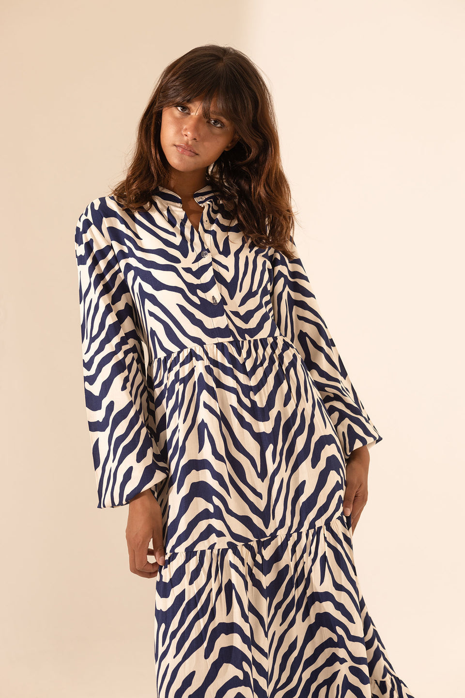 Blue zebra Summer Dress