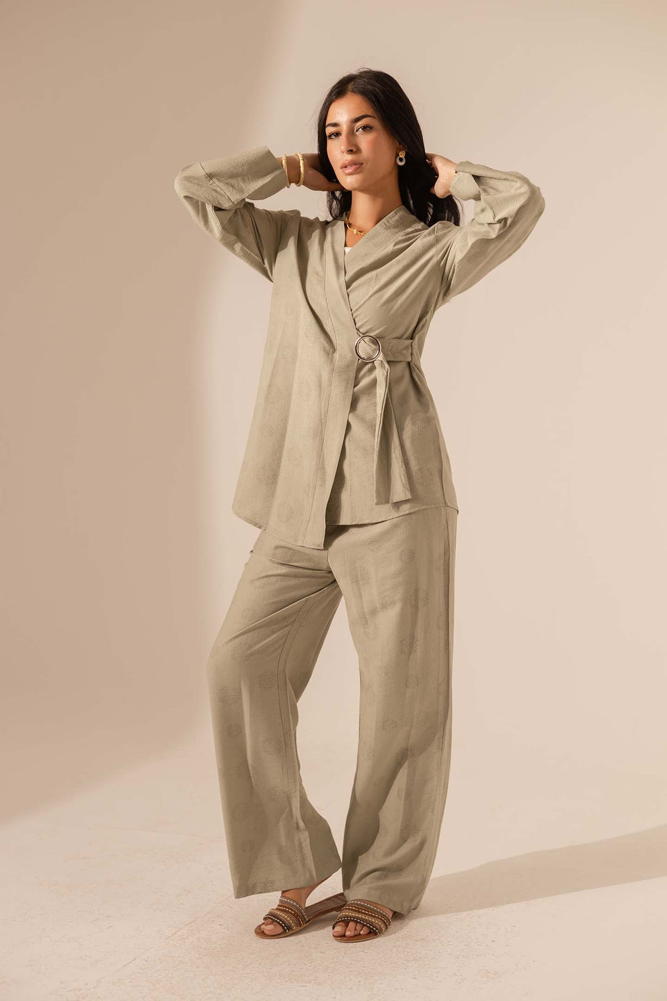 Bestag Linen Tied Set