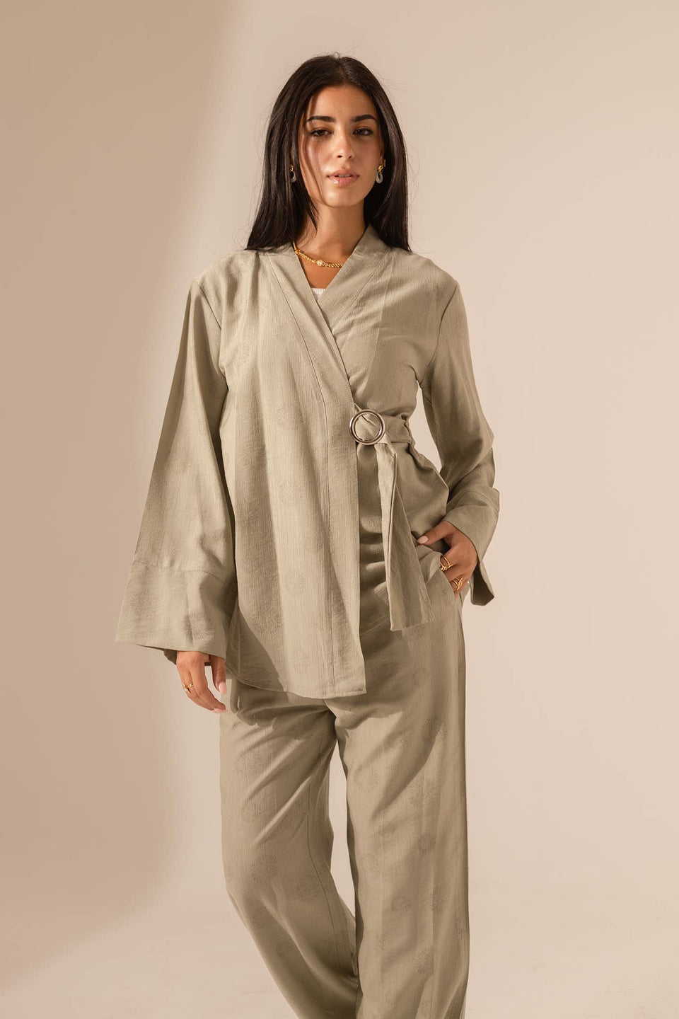 Bestag Linen Tied Set