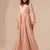 Rose Collared Maxi Dress