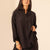 Black Summer Linen Shirt