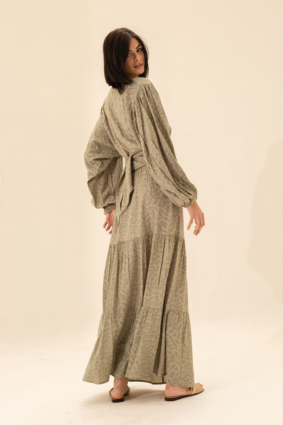 Bestag Crop Top & Maxi Skirt Set