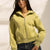 Lime Milton Thumb Hole Hoodie