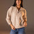 Beige Half-Zip Knit Sweater