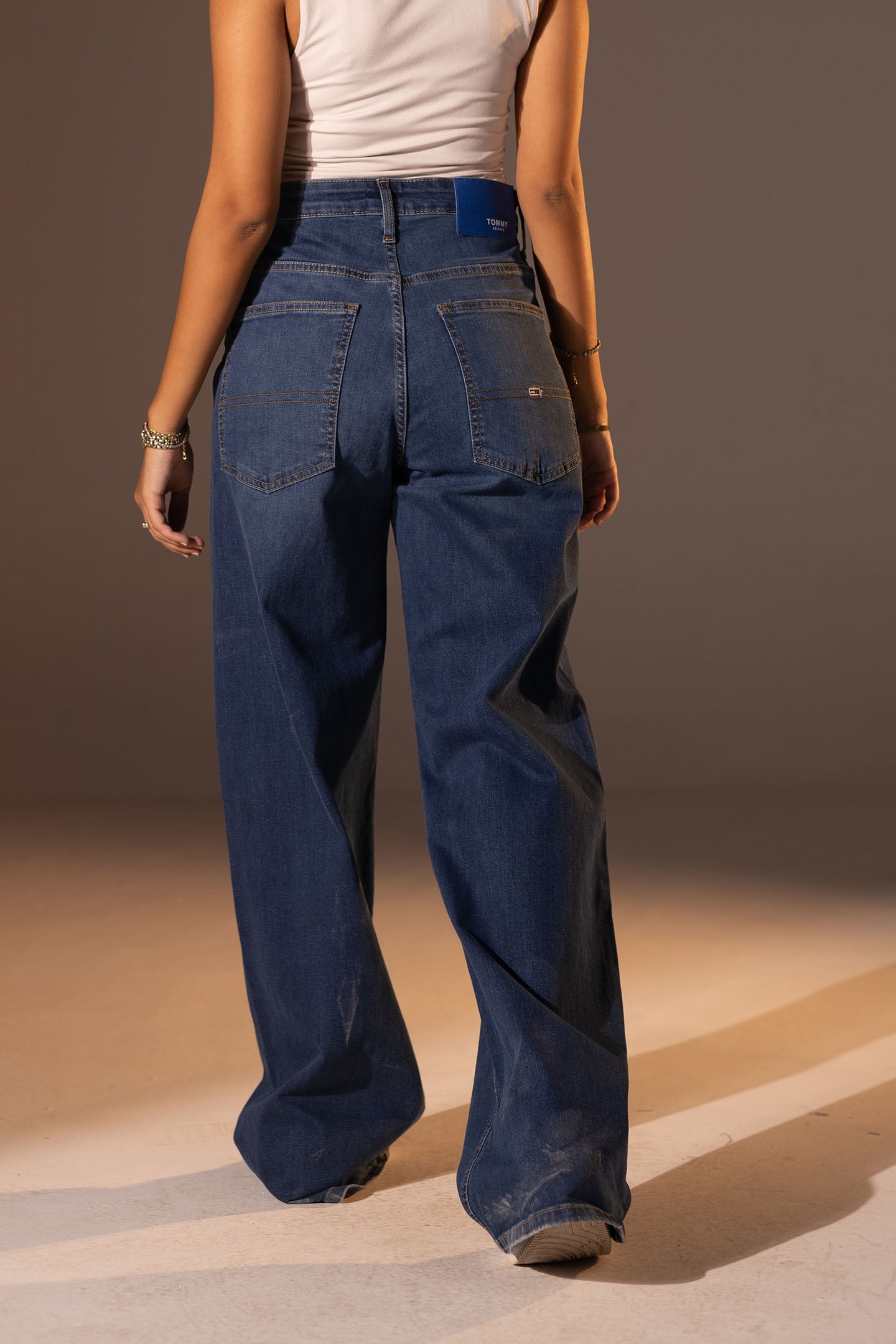 Dark Jeans Wide Leg Jeans