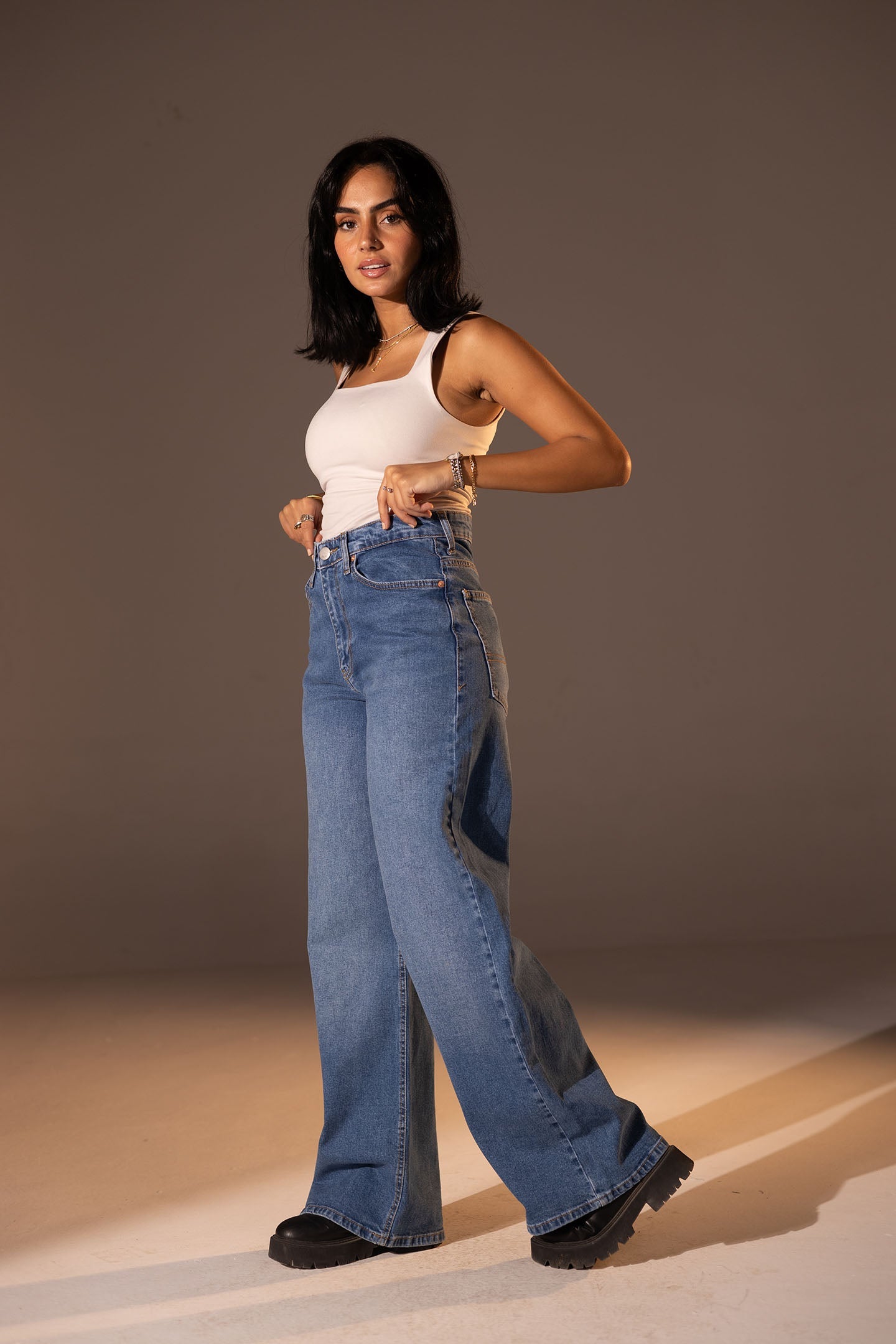 Jeans Wide Leg Jeans