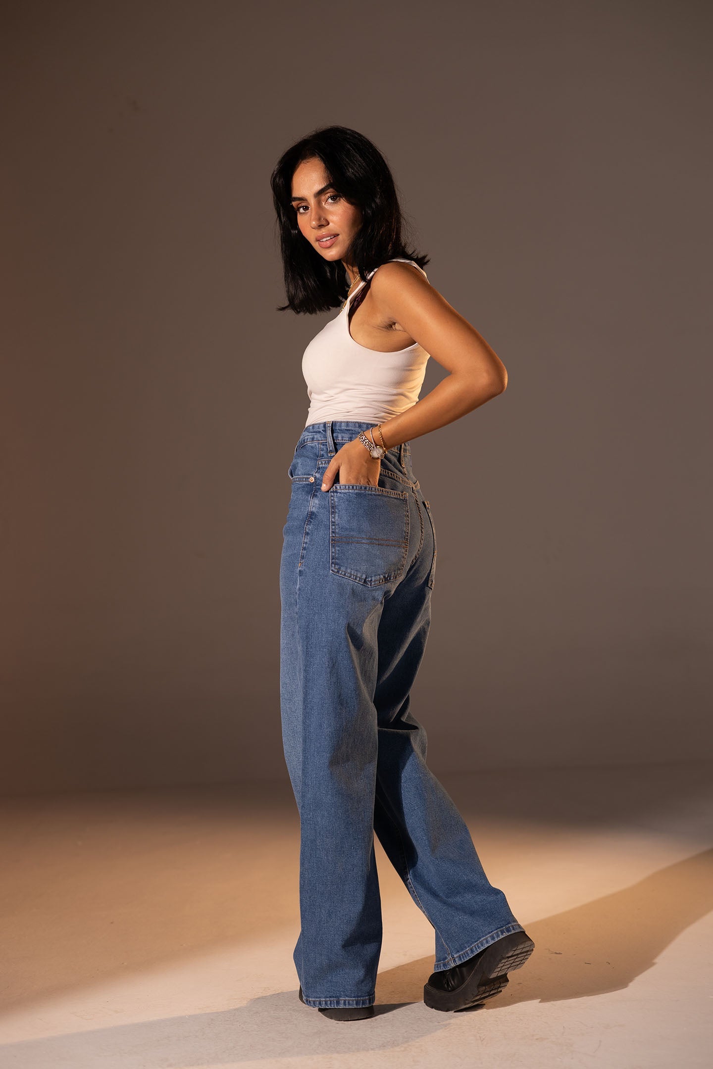 Jeans Wide Leg Jeans